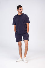 Mens Milton Casual Oversize T-shirt In Breathable Fabric