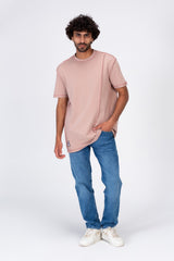 Mens Basic Plain T-shirt Made Of Soft Cotton Essential For Everyday Outings