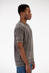 Men's Basic Washed Short Sleeve T-Shirt