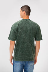 Men's Modern Oversized Short Sleeves Round Neck Basic T-shirt
