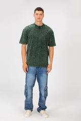 Men's Modern Oversized Short Sleeves Round Neck Basic T-shirt