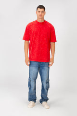 Men's Modern Oversized Short Sleeves Round Neck Basic T-shirt