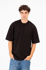 Men's Tomato Basic Short Sleeve Regular Fit Crew Neck T-Shirt