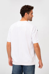 Men's Basic Plain Oversized Summer Melton Regular Fit Short Sleeves T-Shirt In Modern Cut