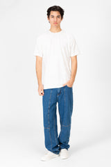 Men's Round Neck Half Sleeved T-shirt In High Quality Material