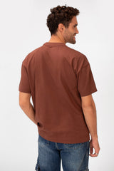 Men's Basic Plain Regular Fit High Quality Short Sleeve Round Neck T-Shirt