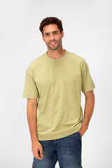 Men's Basic Plain Regular Fit High Quality Short Sleeve Round Neck T-Shirt
