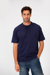 Men's Basic Plain Regular Fit High Quality Short Sleeve Round Neck T-Shirt