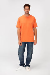 Men's Basic Plain Regular Fit High Quality Short Sleeve Round Neck T-Shirt