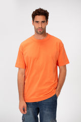 Men's Basic Plain Regular Fit High Quality Short Sleeve Round Neck T-Shirt