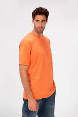 Men's Basic Plain Regular Fit High Quality Short Sleeve Round Neck T-Shirt
