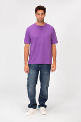 Men's Basic Plain Regular Fit High Quality Short Sleeve Round Neck T-Shirt