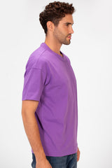 Men's Basic Plain Regular Fit High Quality Short Sleeve Round Neck T-Shirt