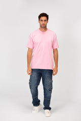 Men's Basic Plain Regular Fit High Quality Short Sleeve Round Neck T-Shirt