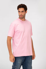 Men's Basic Plain Regular Fit High Quality Short Sleeve Round Neck T-Shirt