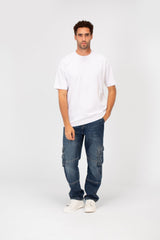 Men's Basic Plain Regular Fit High Quality Short Sleeve Round Neck T-Shirt