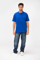 Men's Tomato Regular Fit Basic Plain Half Sleeve T-Shirt In Basic Colors