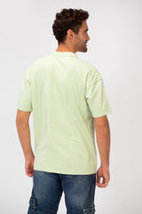 Men's Tomato Regular Fit Basic Plain Half Sleeve T-Shirt In Basic Colors