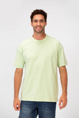 Men's Tomato Regular Fit Basic Plain Half Sleeve T-Shirt In Basic Colors