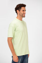 Men's Tomato Regular Fit Basic Plain Half Sleeve T-Shirt In Basic Colors