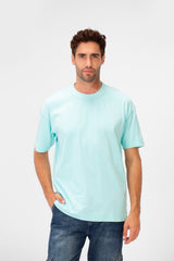 Men's Tomato Regular Fit Basic Plain Half Sleeve T-Shirt In Basic Colors