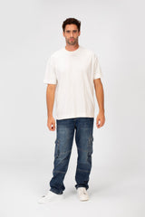 Men's Tomato Regular Fit Basic Plain Half Sleeve T-Shirt In Basic Colors
