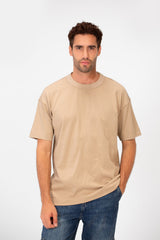 Men's Tomato Regular Fit Basic Plain Half Sleeve T-Shirt In Basic Colors