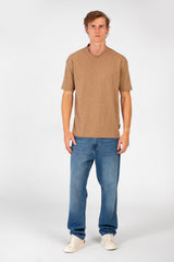 Men's Basic Details Crew Neck Regular Fit T-Shirt With Short Sleeves