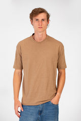 Men's Basic Details Crew Neck Regular Fit T-Shirt With Short Sleeves