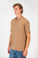 Men's Basic Details Crew Neck Regular Fit T-Shirt With Short Sleeves