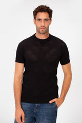 Men's Slim Fit Basic Crew Neck Short Sleeve T-Shirt