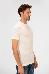 Men's Slim Fit Basic Crew Neck Short Sleeve T-Shirt