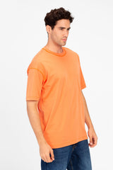 Men's Regular Fit Basic Round T-Shirt