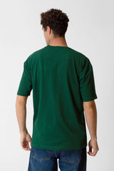 Men's Round Tomato Print Regular Fit T-Shirt