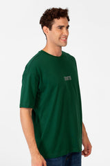 Men's Round Tomato Print Regular Fit T-Shirt