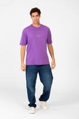 Men's Round Tomato Print Regular Fit T-Shirt