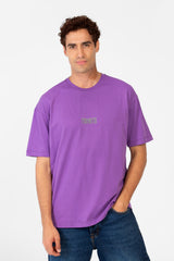 Men's Round Tomato Print Regular Fit T-Shirt