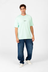 Men's Round Tomato Print Regular Fit T-Shirt