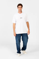 Men's Round Tomato Print Regular Fit T-Shirt