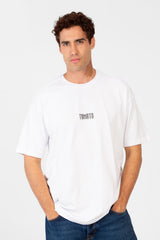 Men's Round Tomato Print Regular Fit T-Shirt