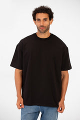 Men's Basic Round Neck Half Sleeve Summer Melton Regular Fit T-Shirt