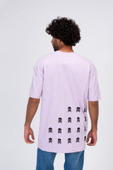Mens Half Sleeves T-shirt Printed On The Front And Back Made Of Cotton Material