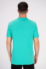 Men's Front Printed Regular Fit Comfort Cotton T-shirt Perfect For Everyday Wear