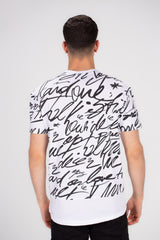 Men's Rounded Neck Full Cover Printed Made Of Comfort Cotton Regular Fit T-shirt Stay Cool & Fashionable With Tomato