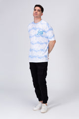 Mens Printed T-shirt With Round Neck
