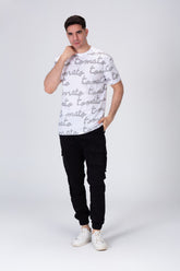 Mens Tomato Printed T-shirt With Comfortable Material