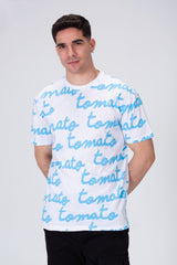 Mens Tomato Printed T-shirt With Comfortable Material