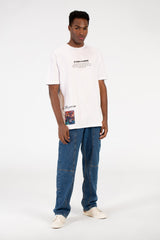 Men's Milton Graphic Print Crew Neck Oversize T-Shirt