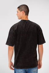 Men's Basic Oversized Half Sleeve Crew Neck T-Shirt