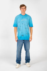 Men's Bolivar Oversized Short Sleeve Crew Neck Printed T-Shirt